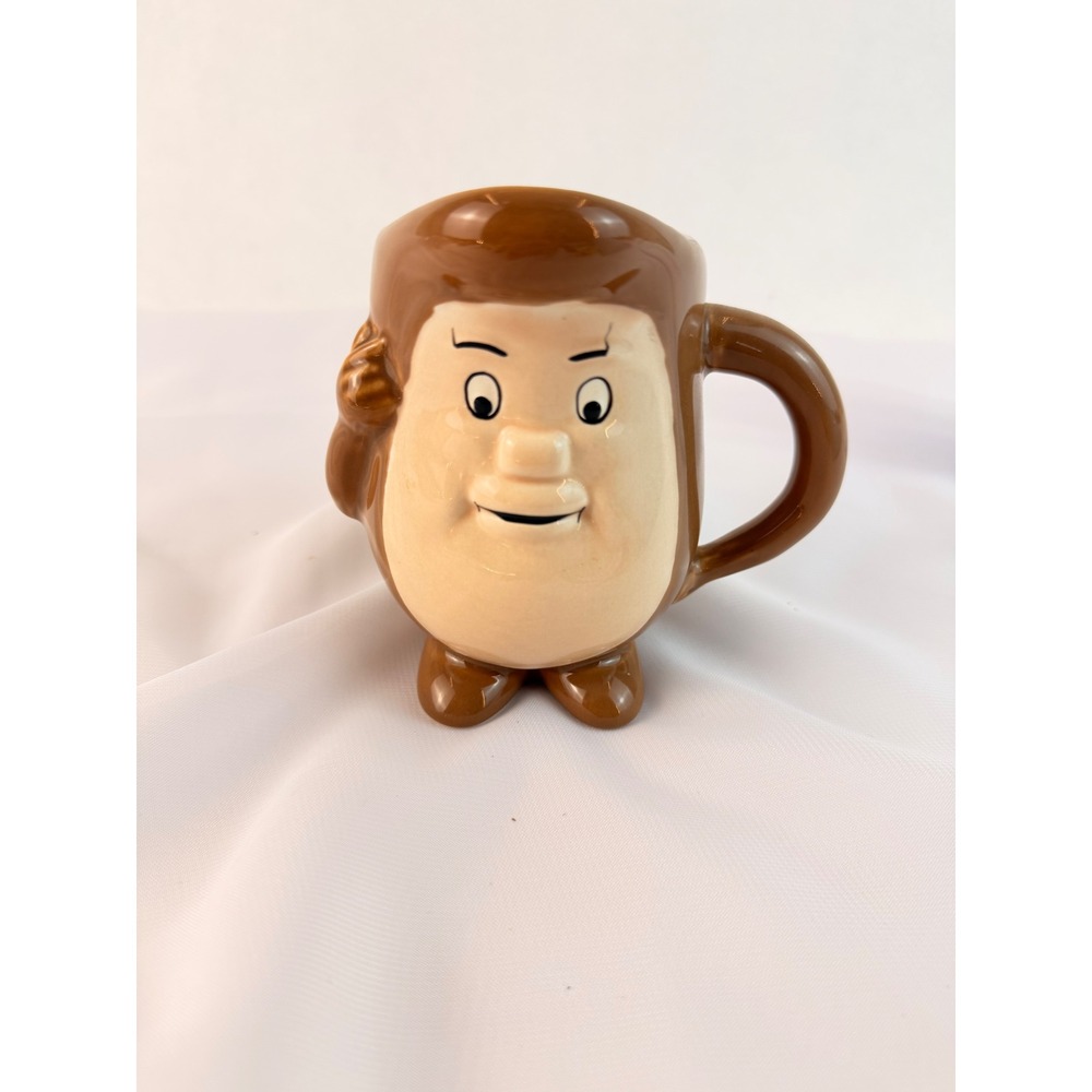 Actos Pharmaceuticals Promotional Ceramic Liver Mug Anthropomorphic Brown Novel